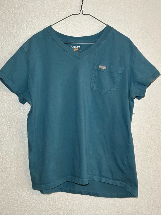 Ariat Tops - Ariat Rebar Women’s short sleeve top with front pocket.